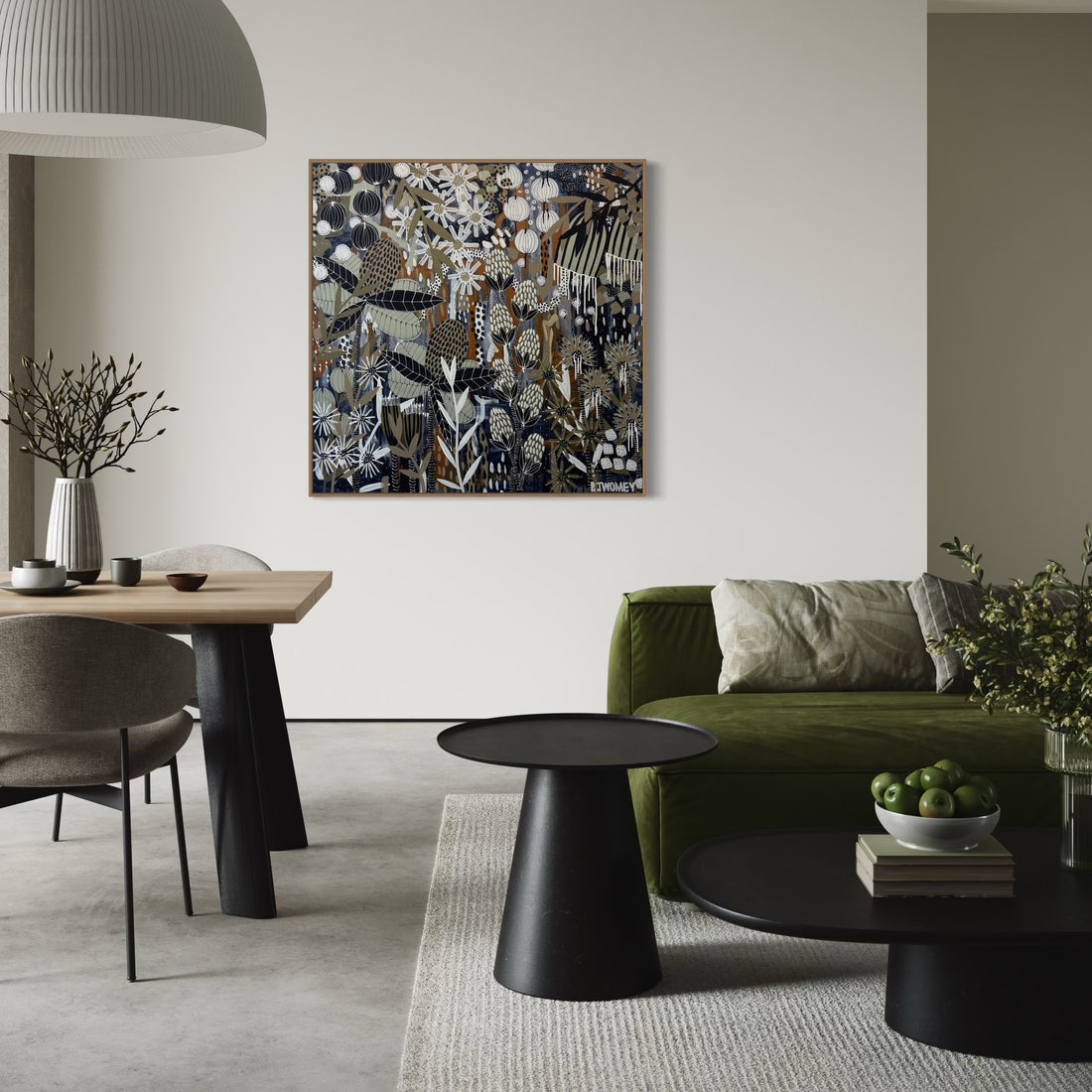 Among The Stillness (122cm x 122cm)