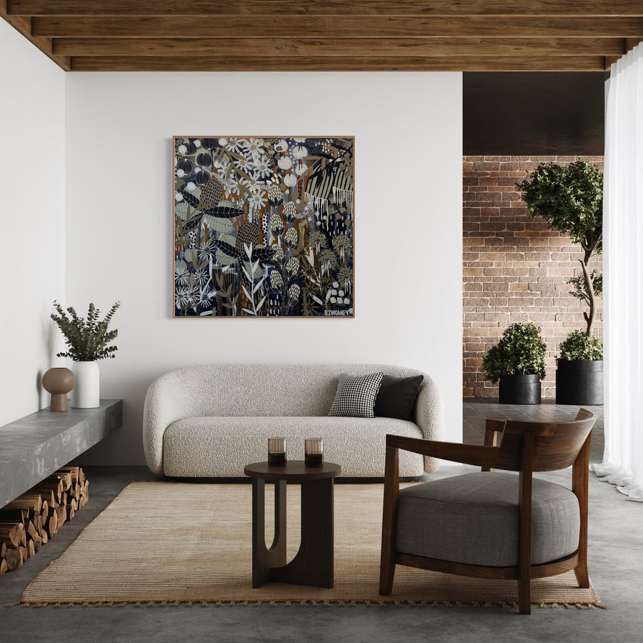 Among The Stillness (122cm x 122cm)
