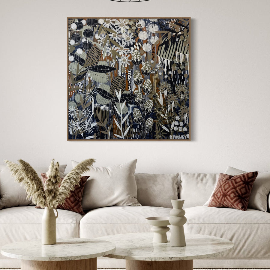 Among The Stillness (122cm x 122cm)