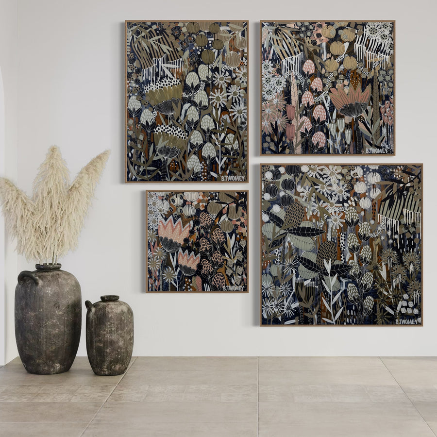 Among The Stillness (122cm x 122cm)