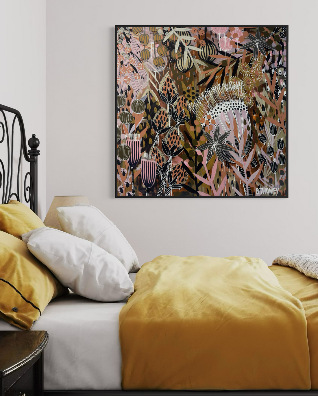 'Pink Palms' Limited Edition Reproduction Prints