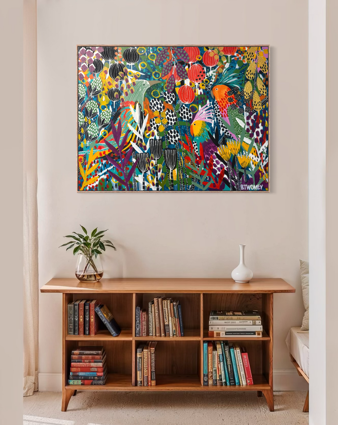 The Birds of Paradise (122x92)