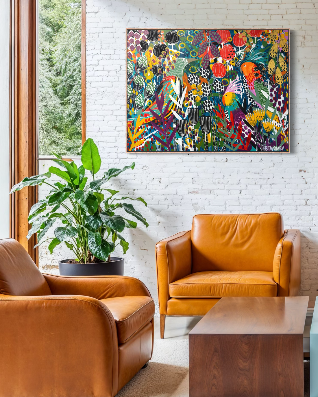 The Birds of Paradise (122x92)