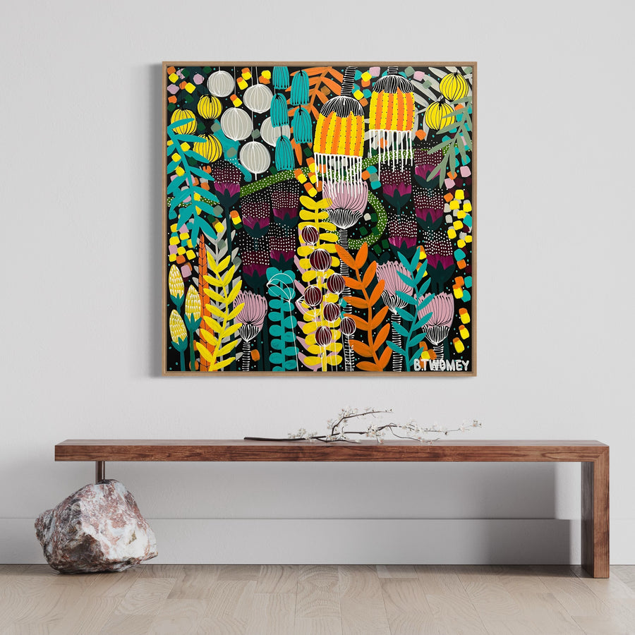 'My Paradise’ (101.6cm x 101.6cm) - SOLD