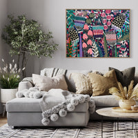 'Wild Blooms’ (122cm x 92cm) - SOLD