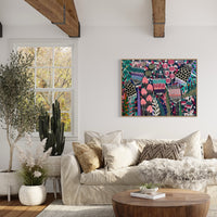 'Wild Blooms’ (122cm x 92cm) - SOLD