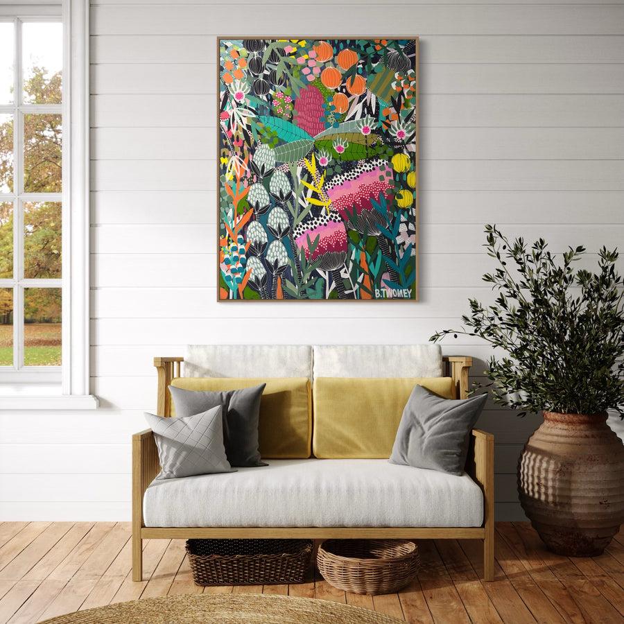 Everything Blooming At Once (122cm x 92cm)