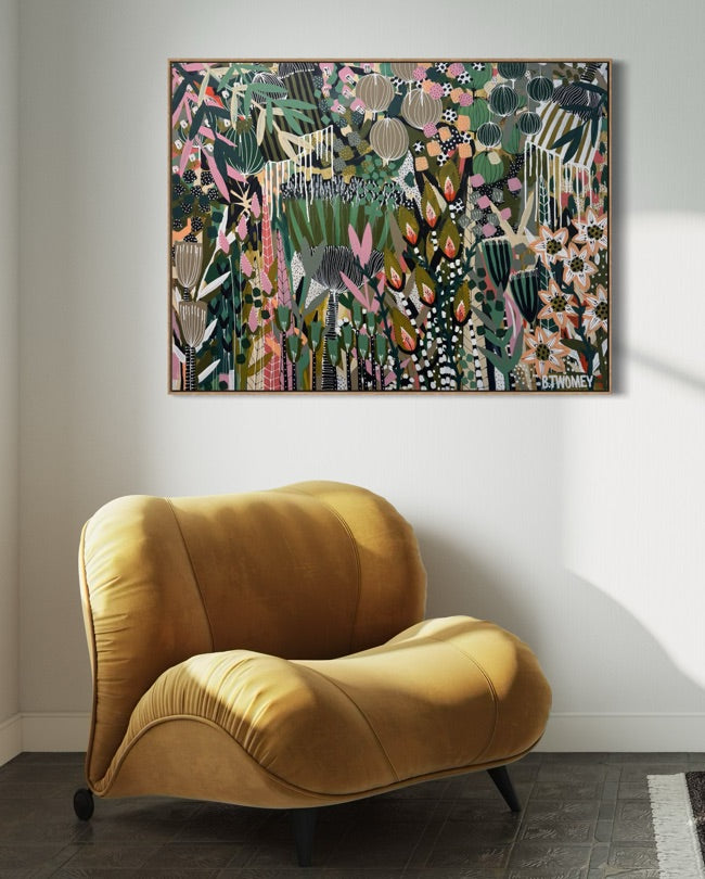 Beyond The Fenceline (92x122)