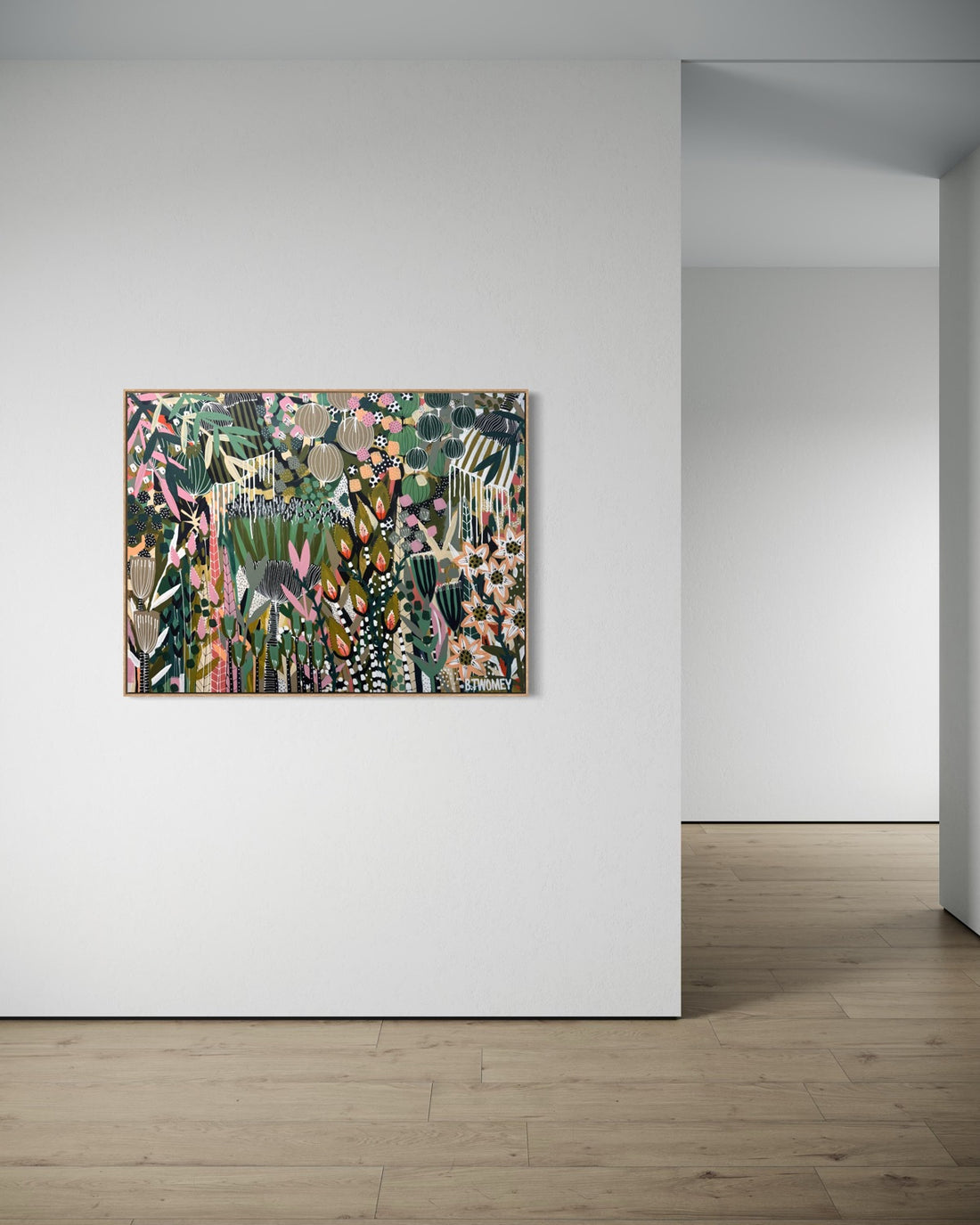 Beyond The Fenceline (92x122)