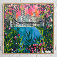 'Story Bridge IX' (101cm x 101cm)