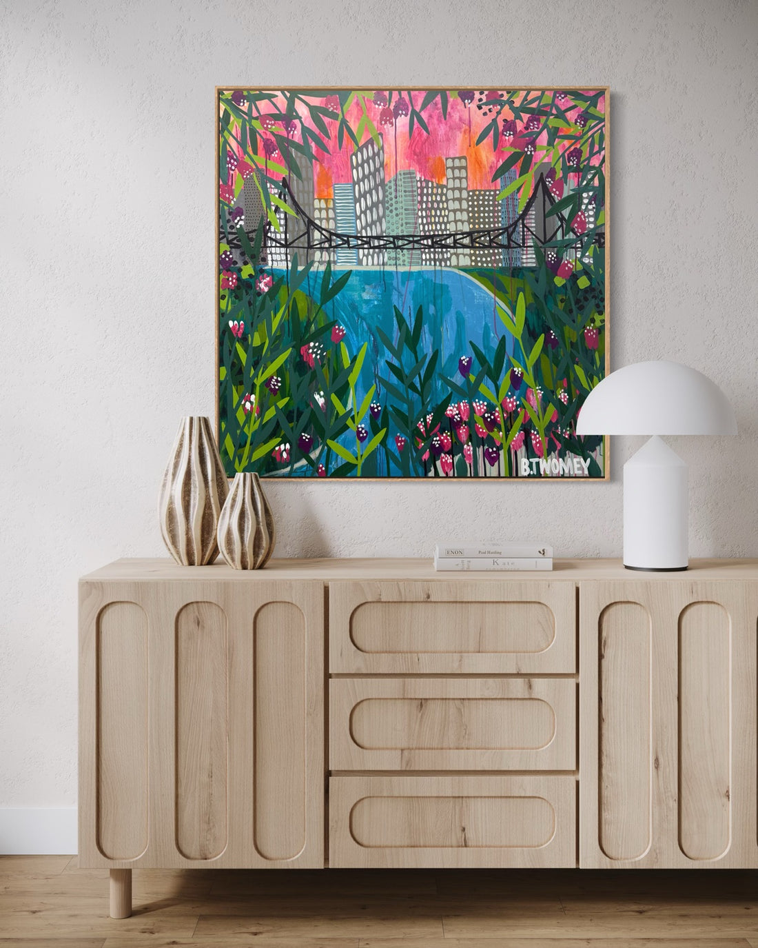 'Story Bridge IX' (101cm x 101cm)