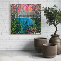 'Story Bridge IX' (101cm x 101cm)