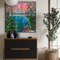 'Story Bridge IX' (101cm x 101cm)
