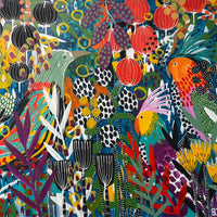 The Birds of Paradise (122x92)