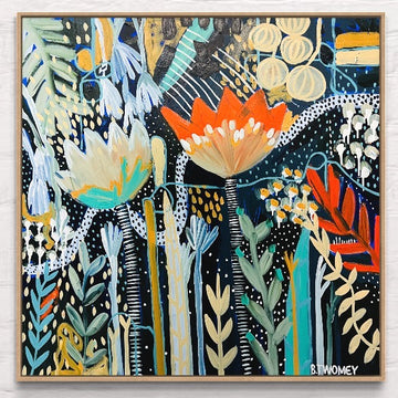 'Tropical Matters' (101.6cm x 101.6cm) - Kith and Kin Yarraville