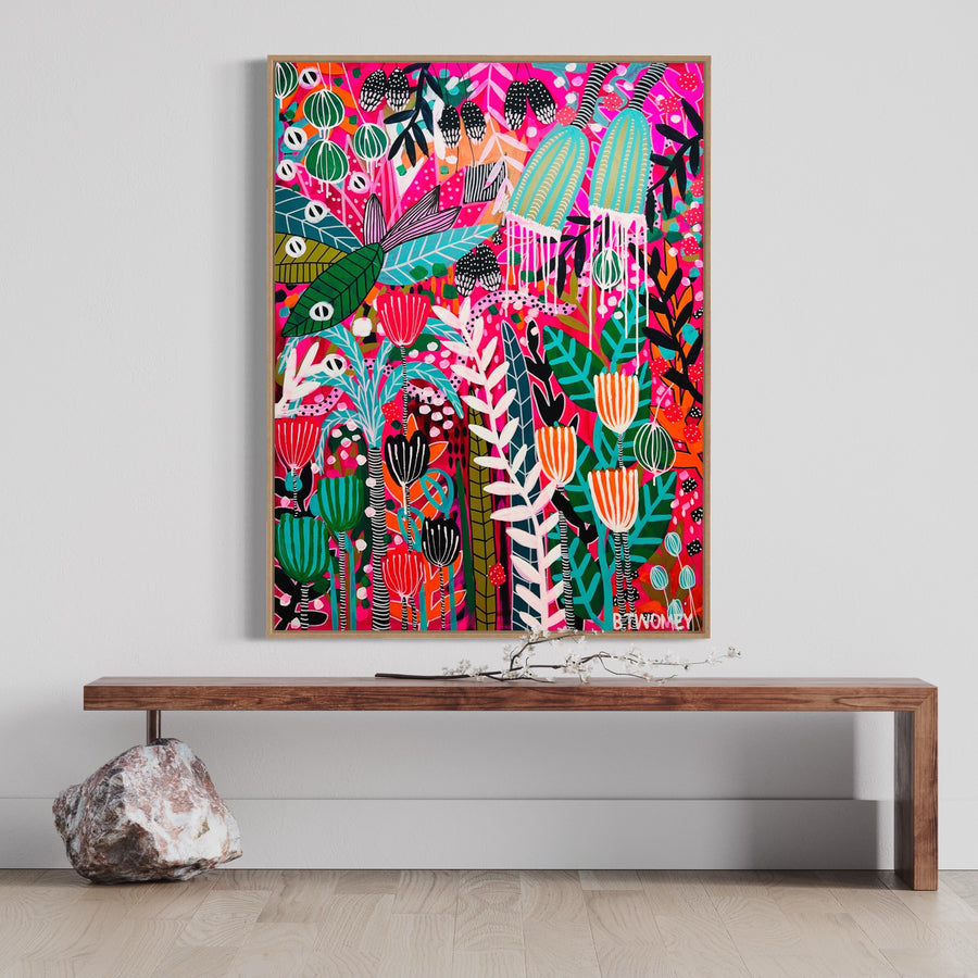 'Perfect Petals’ (92cm x 122cm) - SOLD