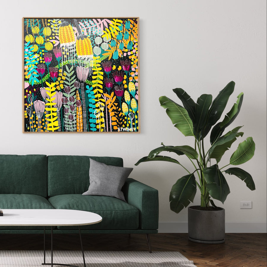 'Paradisio' (101.6cm x 101.6cm) - SOLD